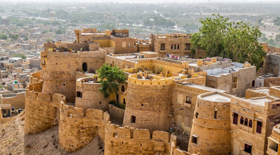 Jaisalmer Fort at Jaisalmer city - World Heritage Hill Forts of Rajasthan