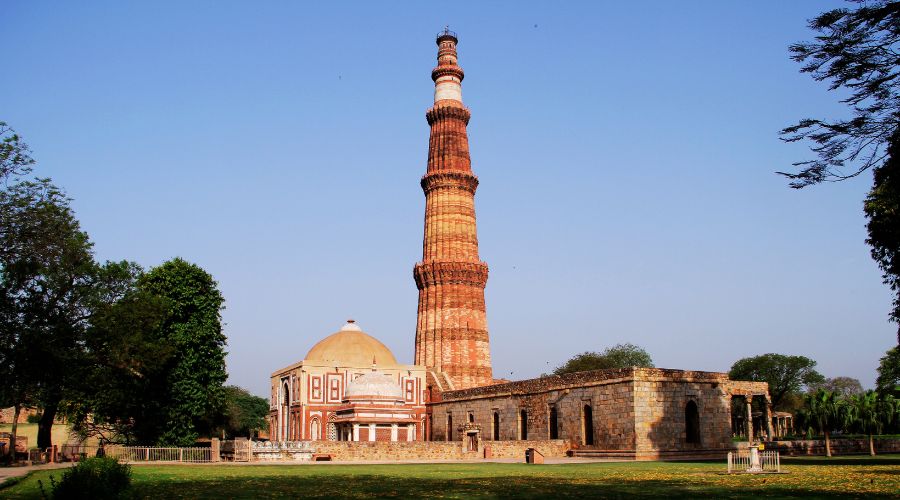 Qutb Mina - World Heritage Sites in New Delhi.